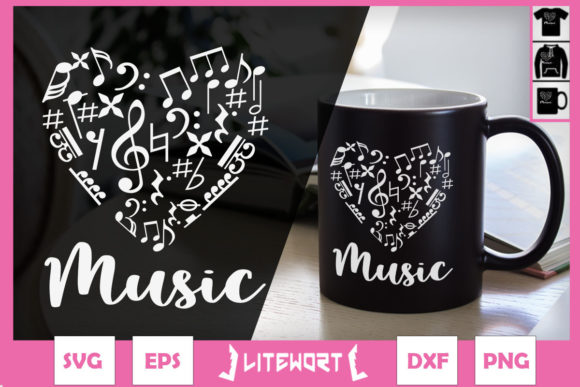 A Designer's Review of the Music Notes Treble Clef Asset for Crafts & Graphics