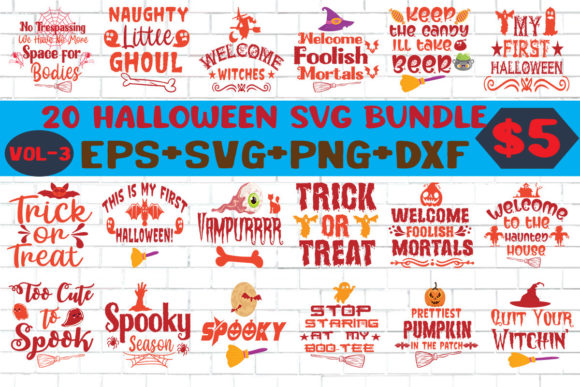 A Halloween Graphic Bundle for Crafters Who Value Versatility