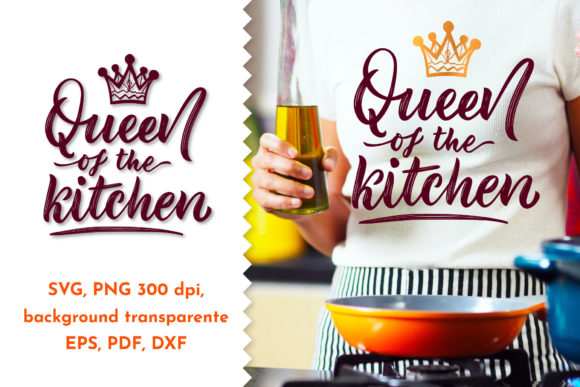 A Kitchen Quote Design Asset for Craft and Commercial Projects