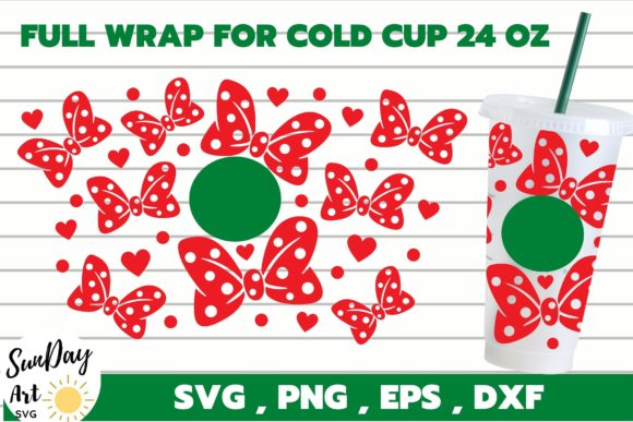 An Expert Crafter's Review of the Red Bow Tumbler Wrap Graphics
