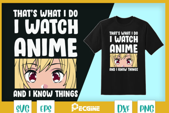 Anime Lover Graphics for Popular T-Shirt Designs