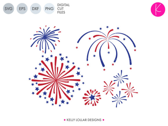 Brand Designer Review: Fireworks Pack Graphics for Seasonal Crafts