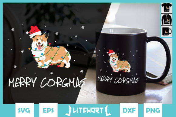 Crafting Holiday Joy: A Santa Corgi Graphics Review