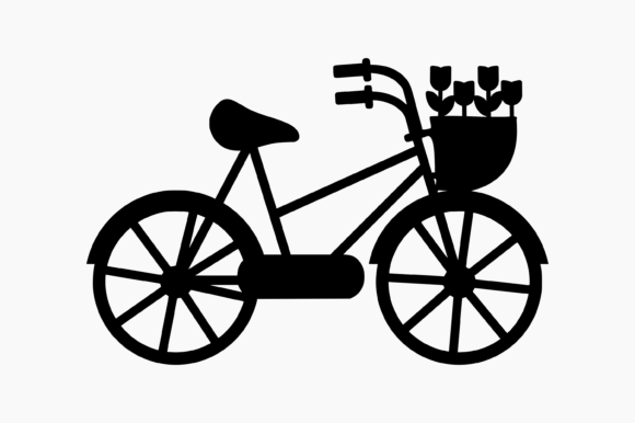 Evaluating the Bicycle Flower Basket Design for Craft & Graphic Projects