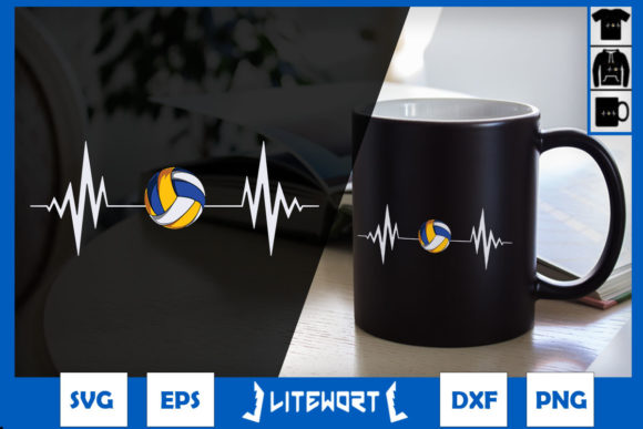 Evaluating Volleyball Heartbeat Graphics for Client Craft Projects