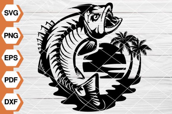 Fishing Skeleton: A Distinctive Graphic for Niche Branding