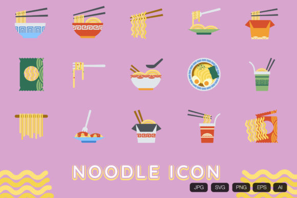 Noodle Icon Review: Versatile Graphics & Icons for Branding