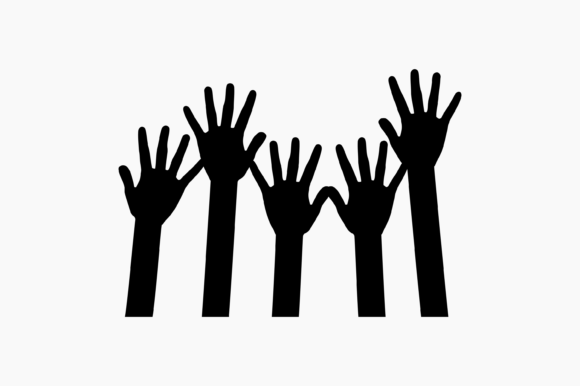 Raise Hands Graphics: A Crafts-Oriented Asset for Digital Publishers