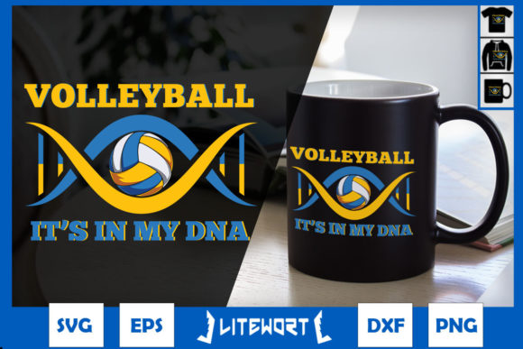 Volleyball DNA Embroidery Design: A Designer's Review