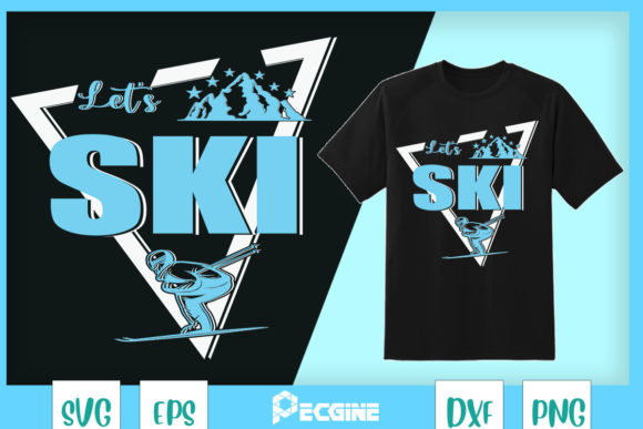 Why Retro Ski Graphics Make T-Shirt Designs Clickable in Publishing